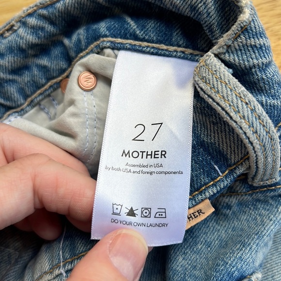 Mother Denim The Huffy Skimp in Hotter On The Other Side - Picture 7 of 10